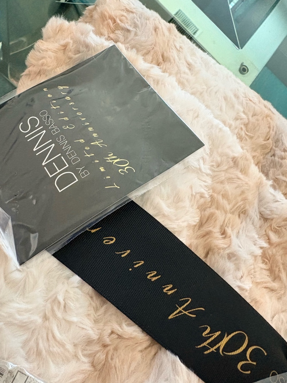 Dennis Basso 50th Anniversary Limited Edition Throw Blanket